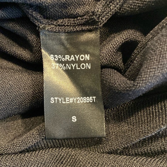 Pomander Place | NEW Black Double Knit Lennox Long Sleeve Maxi Dress Size S - Picture 13 of 13